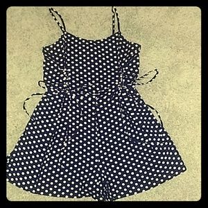 Cute spaghetti strap romper